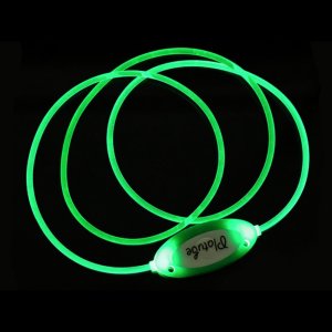 LED Sicherheitshalsband Grün