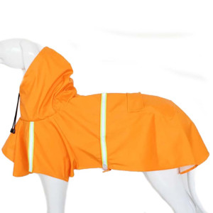 Hunde Regenmantel Orange XL