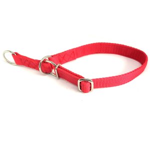 "Basic" Zugstopp Halsband, Rot