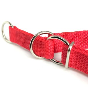 "Basic" Zugstopp Halsband, Rot